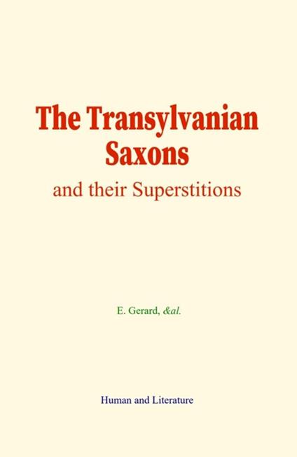 The Transylvanian Saxons