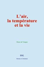 L’air, la température et la vie