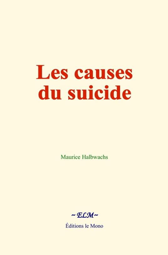 Les causes du suicide