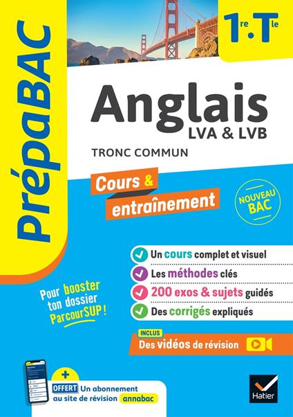 Prépabac - Anglais 1re/Tle - Bac 2026