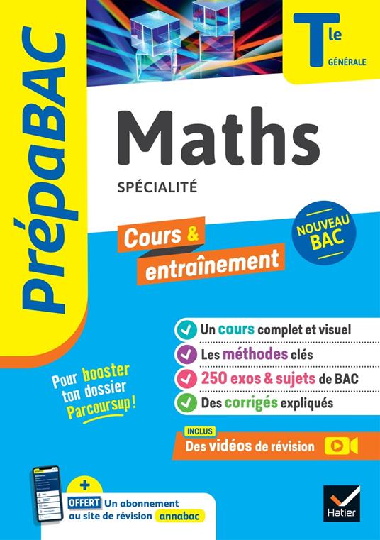 Prépabac - Maths (spécialité) Tle générale - Bac 2026
