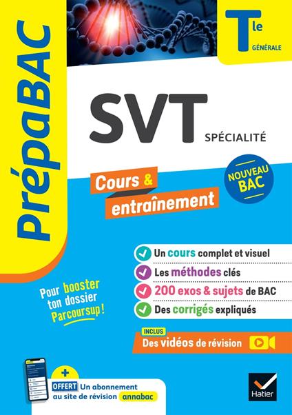 Prépabac - SVT Tle générale (spécialité) - Bac 2026