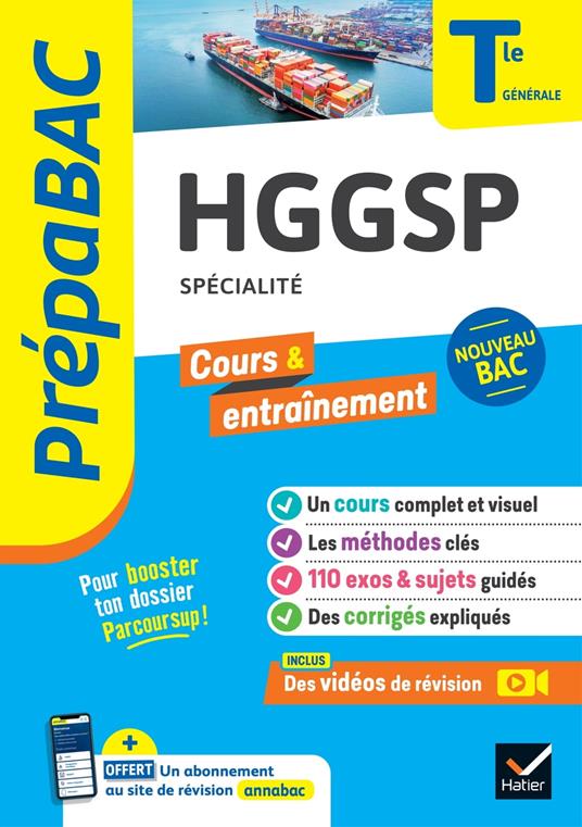 Prépabac - HGGSP Tle générale (spécialité) - Bac 2026