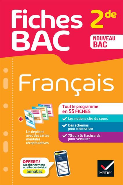 Fiches bac - Français 2de