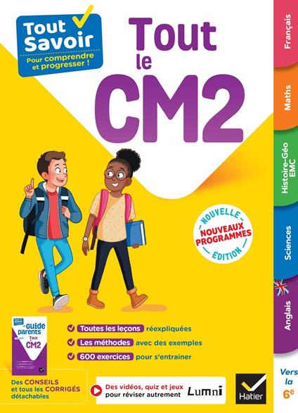 Tout Savoir CM2 - Tout-en-un - Nouveaux Programmes