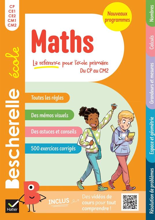 Bescherelle école - Maths (CP, CE1, CE2, CM1, CM2)