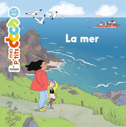 MES P'TITS DOCS - La Mer - Dès 4 ans - Stéphanie Ledu,Vérane Cottin - ebook