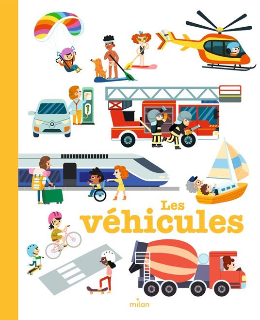 Les véhicules - Camille Babeau,Collectif d'illustrateurs - ebook