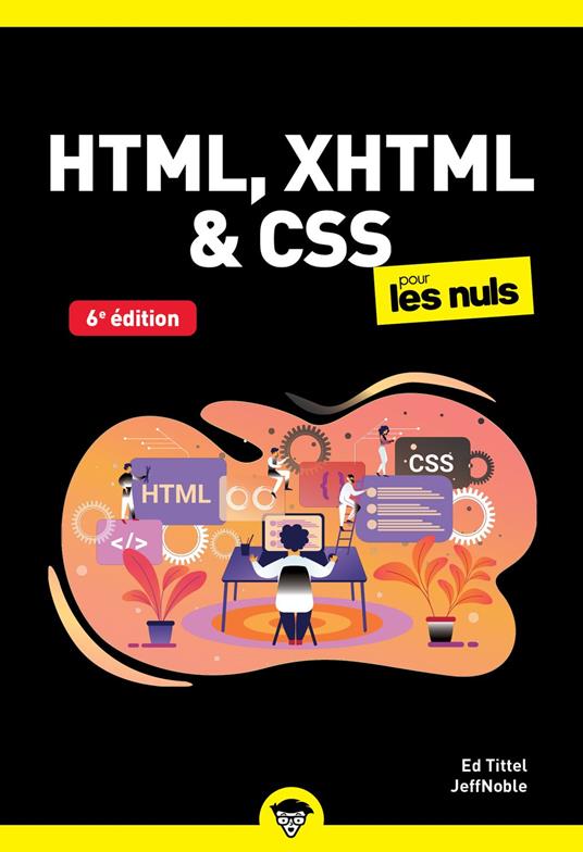 HTML & JavaScript pour les Nuls poche - 3e édition, javascript, web, html, script, rollover, site web CSS