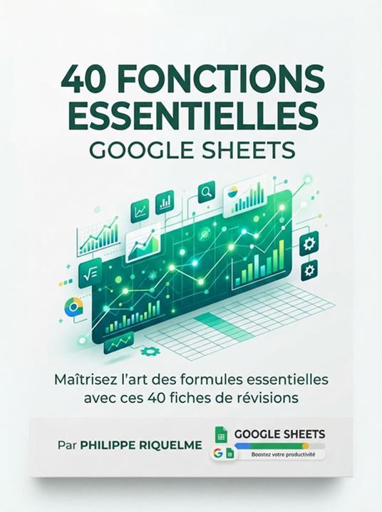 40 fonctions Google Sheets