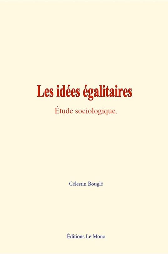 Les idées égalitaires