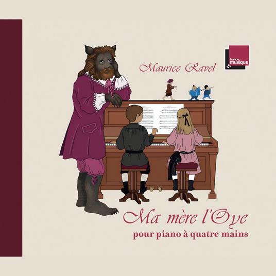 Ma mère l’Oye. Pour piano à quatre mains