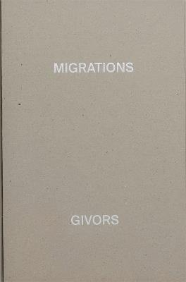 MIGRATIONS, GIVORS - Alexandre Guirkinger - cover