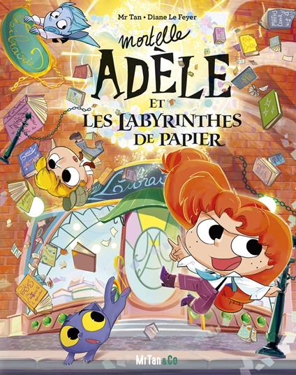 Mortelle Adèle et les labyrinthes de papier - Les Grandes Aventures