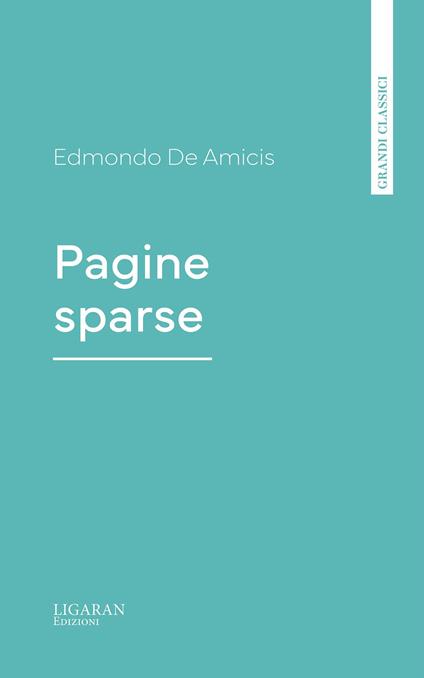 Pagine sparse - Edmondo De Amicis - ebook