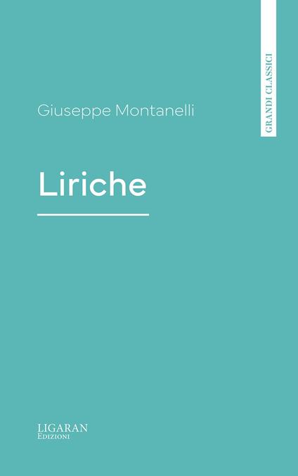Liriche - Giuseppe Montanelli - ebook