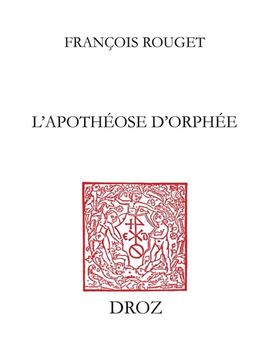 L'Apothéose d’Orphée