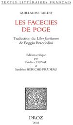 Les Facecies de Poge : traduction du 