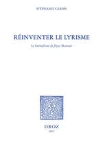 Réinventer le lyrisme : le surréalisme de Joyce Mansour