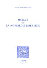Musset ou la nostalgie libertine