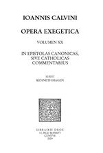 Commentarii In Epistolas Canonicas