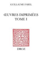 Œuvres imprimées (Tome I), Traités messins (Tome I)
