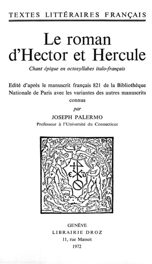 Le Roman d'Hector et Hercule