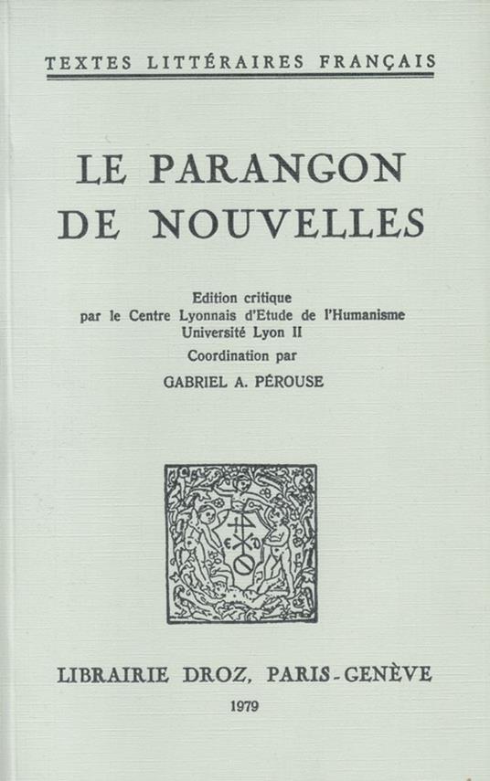 Le Parangon de nouvelles