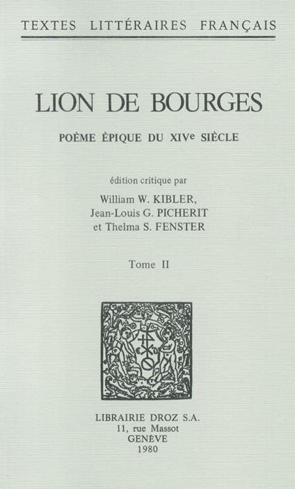 Lion de Bourges