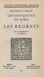Les Antiquitez de Rome et Les Regrets