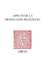 Aspects de la propagande religieuse
