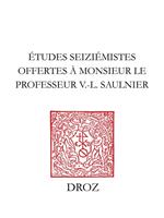 Etudes seiziémistes