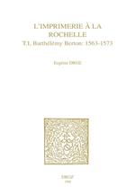 L’Imprimerie à la Rochelle