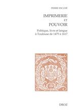 Imprimerie et pouvoir