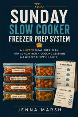 The Sunday Slow Cooker Freezer Prep System - Jenna Marsh - cover