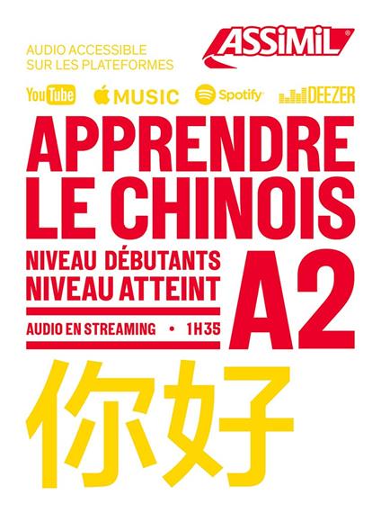 Apprendre le chinois. Niveau atteint A2. Con Audio in streaming - Hélène Arthus - copertina