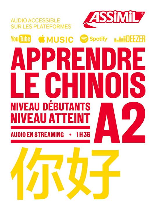 Apprendre le chinois. Niveau atteint A2. Con Audio in streaming - Hélène Arthus - copertina