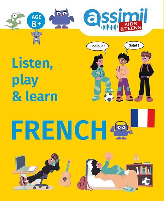 Listen, play & learn french. Ediz. bilingue. Con File audio online - Anna Forgue - copertina