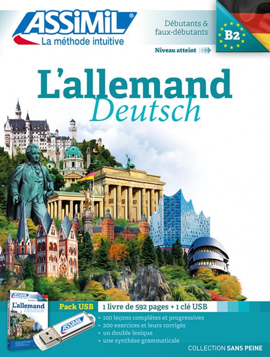 L'allemand. Con USB formato MP3 - Bettina Schödel Amirkhosrovi - copertina