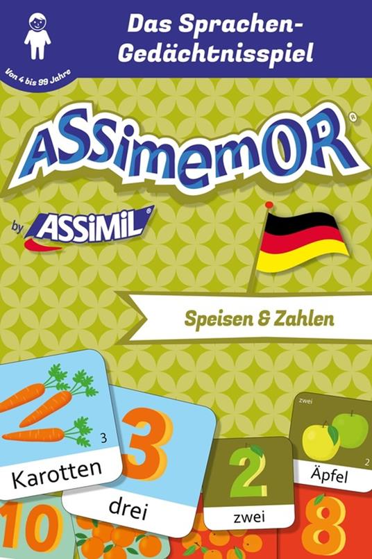 Assimemor - Meine ersten Wörter auf Deutsch: Speisen und Zahlen