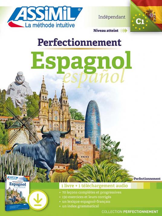 Perfectionnement espagnol. Con File audio per il download - David Tarradas - copertina