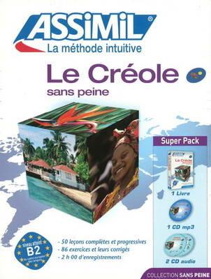 Le créole sans peine (guadeloupéen). Con 4 CD Audio. Con CD Audio formato MP3 - H. Poullet,S. Telchid - copertina
