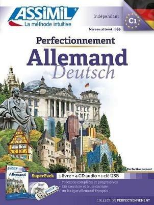 Perfectionnement allemand. Con USB formato MP3. Con 4 CD-Audio - Volker Eismann - copertina