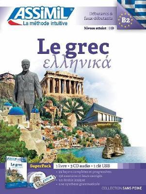 Le grec. Con USB formato MP3. Con 3 CD-Audio - Jean-Pierre Guglielmi - copertina