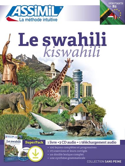 Le swahili. Con MP3 in download. Con 3 CD-Audio - Odile Racine-Issa - copertina