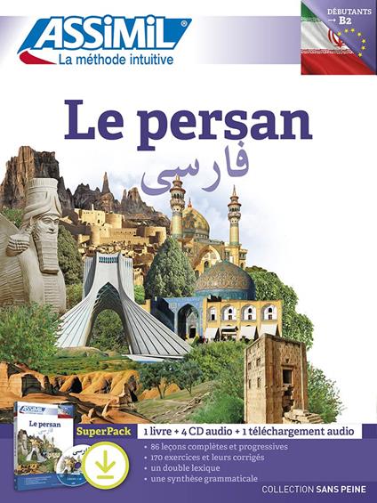 Le persan. Con MP3 in download. Con 4 CD-Audio - Dominique Halbout,Mohammad-Hossein Karimi - copertina