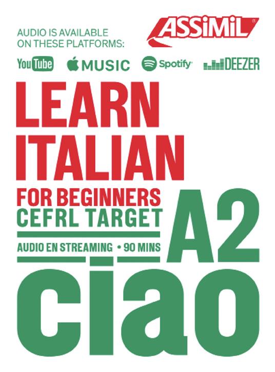 Learn Italian. CEFRL target A2. Con Audio in streaming - Federico Benedetti - copertina