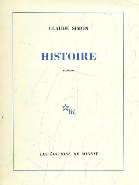 Histoire - Claude Simon - copertina