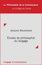 Études de philosophie du langage