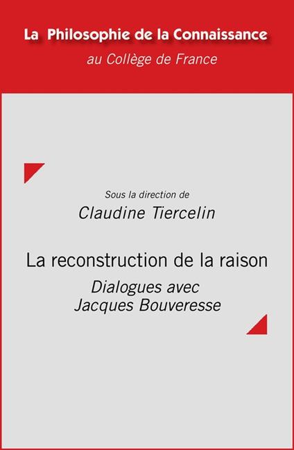 La reconstruction de la raison